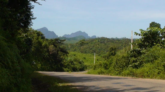 unterwegs nach Vang Vieng