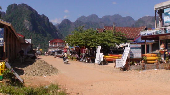 in Vang Vieng