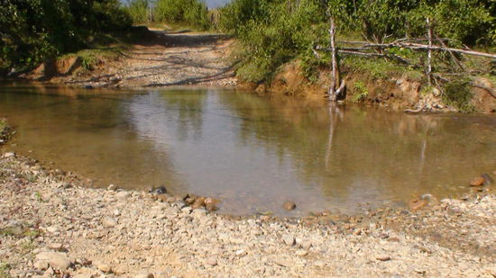 durch wieviel Fluesse muss er fahren???