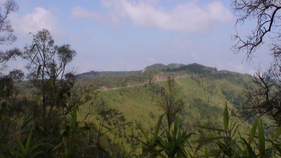 Motorrad-Himmel in Laos