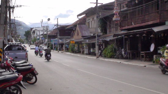 Strassenszene in Mae Hong Son