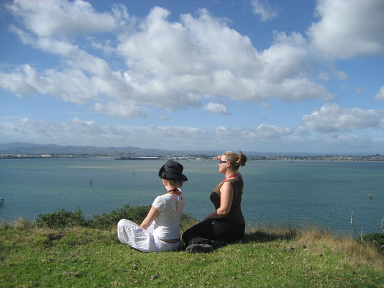 look out vom mt. manganui...