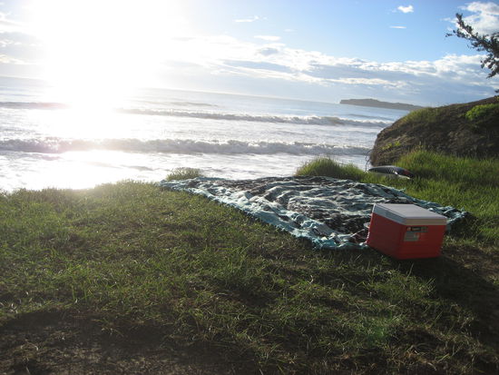 ...und bei dem blick zum neujahr gab es dann das fruehstueck...