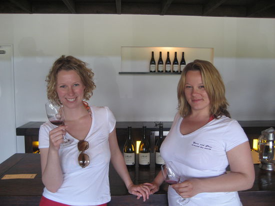 bei unserem ersten winzer...mahi...