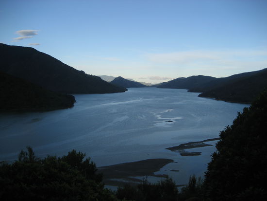 unser unglaublicher blick mit mondaufgang...again...