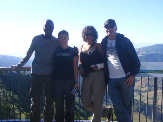 Chuck, Maresa, ich und Mike