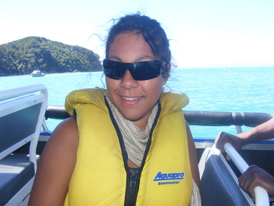 Ueberfahrt mit dem Watertaxi