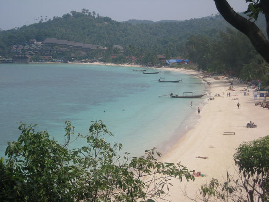 Haad Yao Beach (fotgrafiert vom "High Life Bungalow")