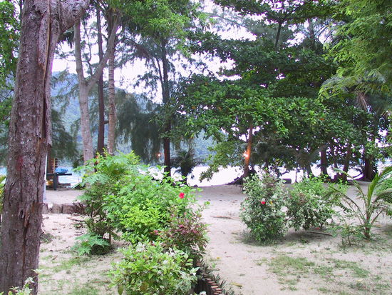 Ausblick von der Veranda