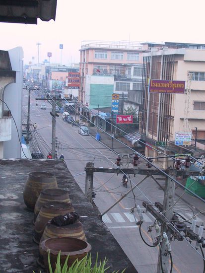 Ausblick vom FAME Dach