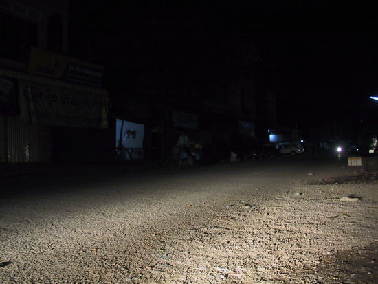 Und schon wieder dunkel!