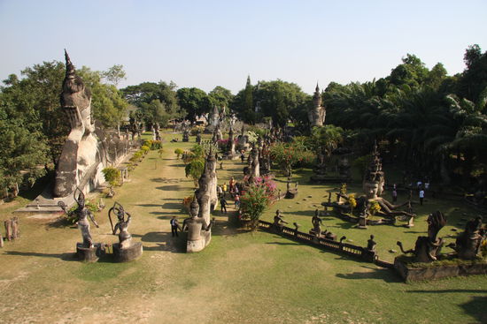 Buddha Park in Xieng Khouan.