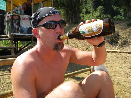 Beer Lao, lecker, lecker...