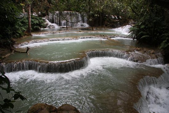Fortsetzung vom Tad Kuang Xi Wasserfall