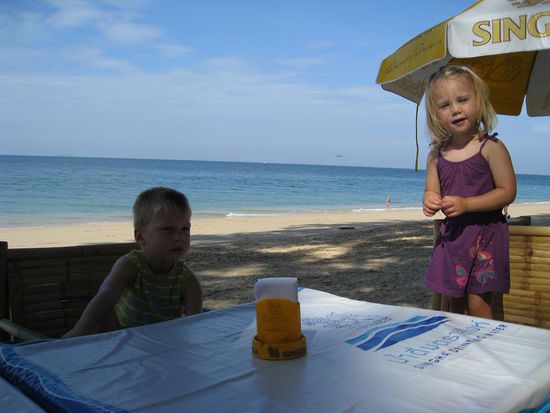 Wie man im Hintergrund sehen kann, gab es eine Wetterbesserung.