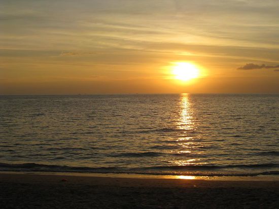 Das Wetter passt nun wirklich. Endlich gibt es auch wieder wunderschoene Sonnenuntergaenge zu sehen.