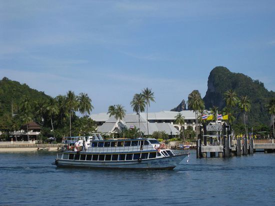 Pier in Phi Phi Island