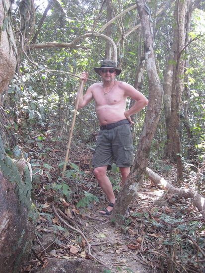 Juergen war nicht immer der schnellste, aber hier wartete er in Schaeferhaltung auf die anderen.