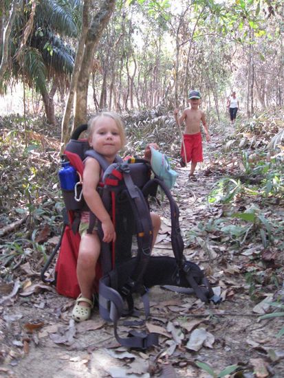 Die Lynn war irgendwann mal platt und wollte nur noch getragen werden.