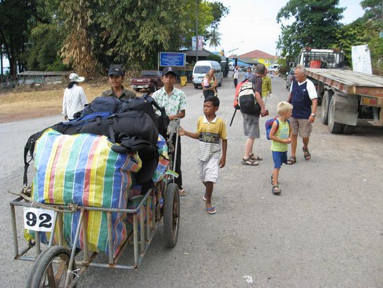 Unsere Gepaecktransporteure... war natuerlich nicht ganz umsonst!