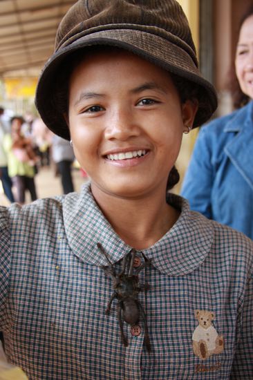 Wer wollte, durfte natuerlich auch noch lebende Spinnen kaufen.