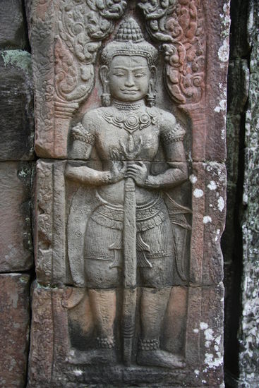 In der gesamten Anlage gab es noch sehr gut erhaltenen Reliefs.