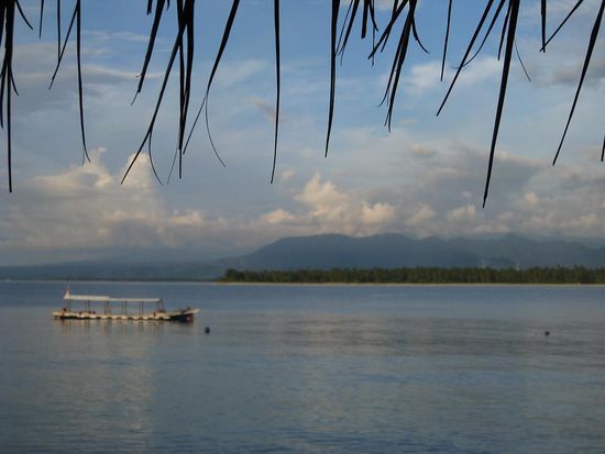Der Himmel ist leider oft wolkenverhangen und gelegentlich kommt ein Schauer....
