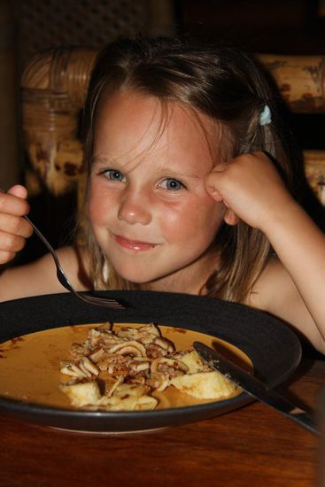 Was gibts zum Essen?.... natuerlich Pancake...