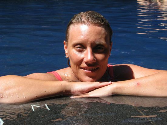 ...und auch Nicole laesst es sich gut gehen.....