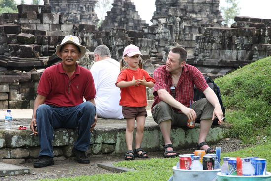 ...kleine Rast vor der Anlage
