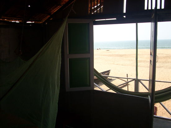 und der Blick hinaus....