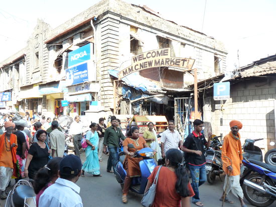 Eingang zum Markt in Margao