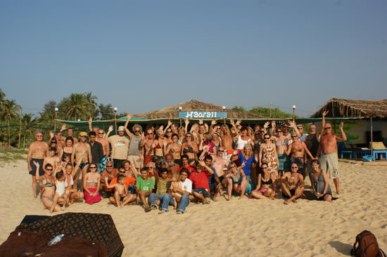 Heiligabend im Lieblingsrestaurant.....alles sehr nette Leute und dazu noch das Wetter, so macht Weihnachten Spaß!!!!!