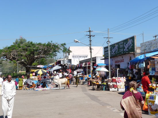 kleiner Markt auch auf dem Chamundi-Berg