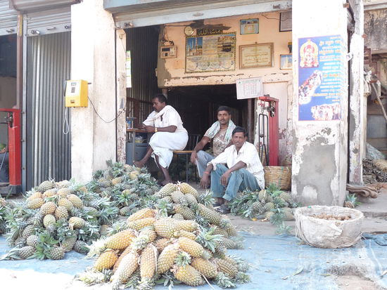 my friend, you like pinneapple?......musste nix kaufen, waren froh ueber ein bild