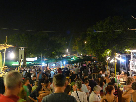 Bild von dem Nachtmarkt