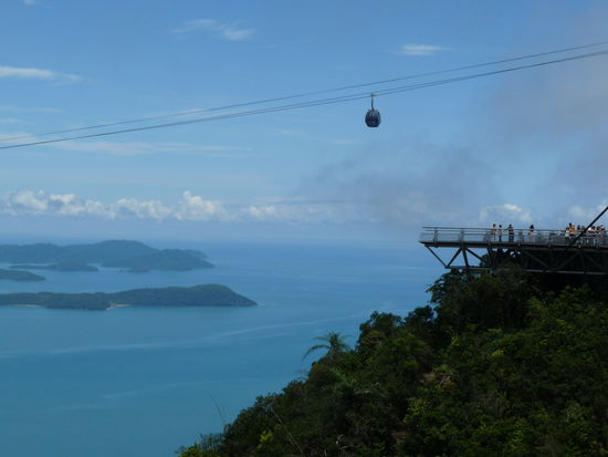 und mit dieser Kabinenbahn ging es nach oben und zurück.....war echt ein schönes Erlebnis, und für 7€ auch echt erschwinglich