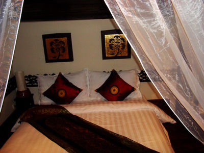 unsere neue Unterkunft, ein bisschen Luxus muss sein (Ramayana Boutique Hotel und Spa in Luang Prabang)