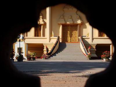 Pha That Luang (Blick nach draussen)