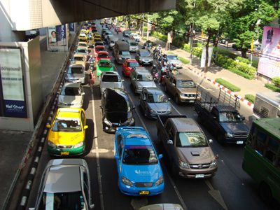 Morgendliche Rushhour