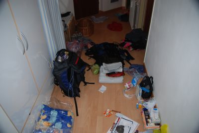 PS: und so siehts aus, wenn man wieder daheim ist - tja Leute willkommen im Alltag!