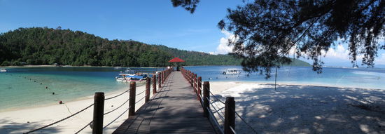 Landungssteg von Palau Sapi