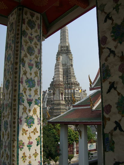 Blick vom Monthorp auf den zentralen Prang