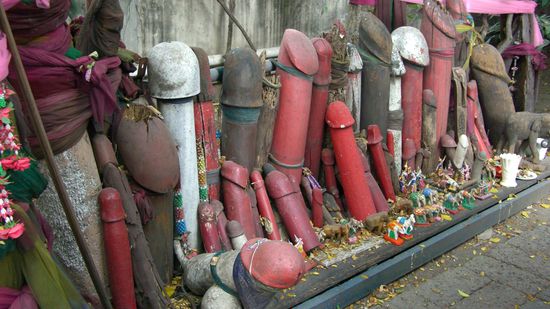 Die Göttin scheint die Auswahl zu schätzen