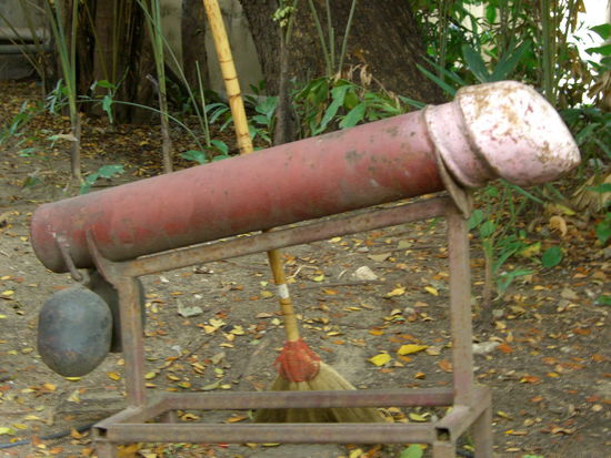 ...oder mal als "Kanone"?