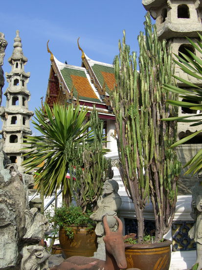 Steingarten mit Pagode