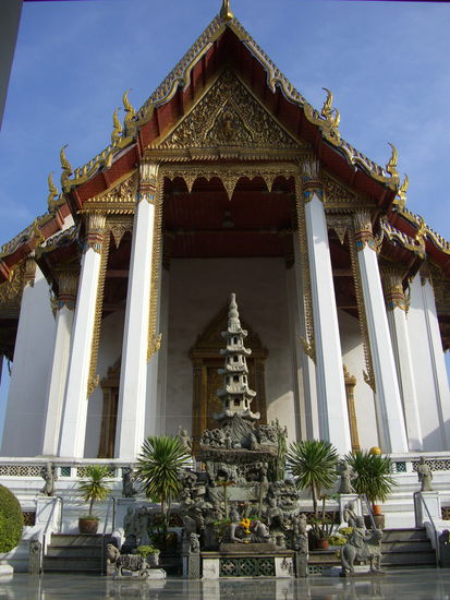 Der Eingang des Wiharn