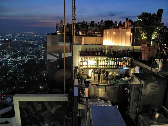 Das Vertigo Bar im 61. Stock