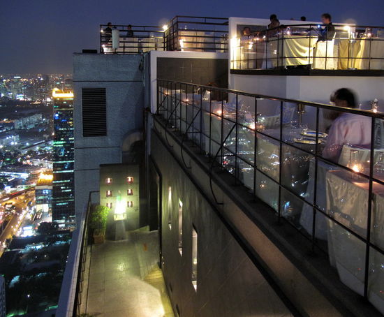 Hier geht's wieder runter zum Aufzug