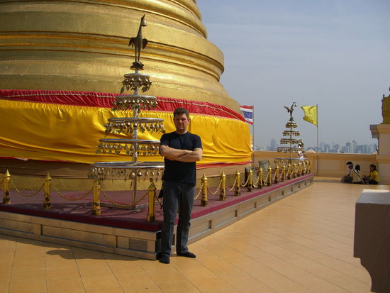 Ich genieße die Aussicht